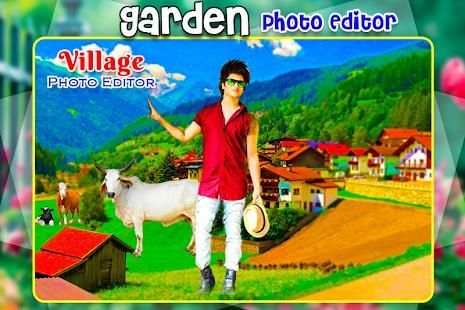 Garden Photo Editor New स्क्रीनशॉट 1