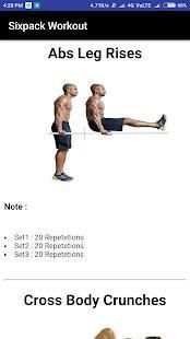 Gym Workout Trainer स्क्रीनशॉट 1