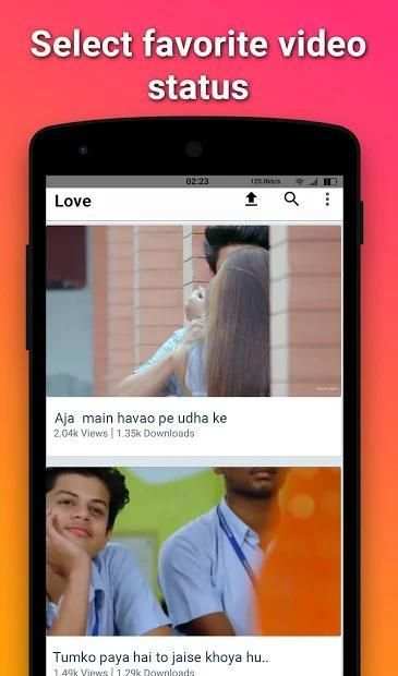Love Video Status स्क्रीनशॉट 3