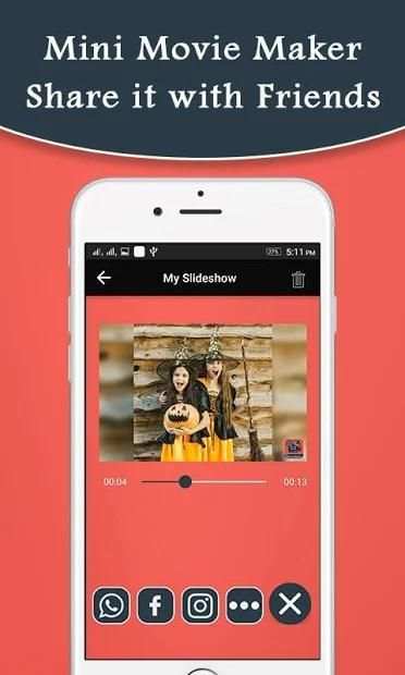 Photo To Video Maker With Music - Mini Movie Maker स्क्रीनशॉट 1