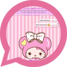 Wa Pink Butterfly Theme 1.0