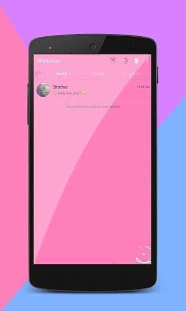 Wa Pink Butterfly Theme screenshot 4