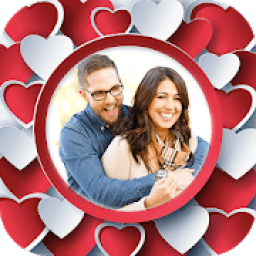 ikon Love Photo Frames Editor-Love Photo Editor Collage