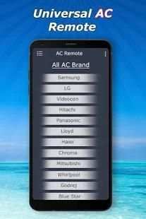 Universal AC Remote Control : Universal Remote स्क्रीनशॉट 4