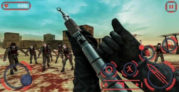 Zombie Hunter World War - Last Battle screenshot 4