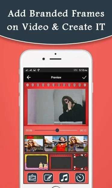 Photo To Video Maker With Music - Mini Movie Maker स्क्रीनशॉट 2