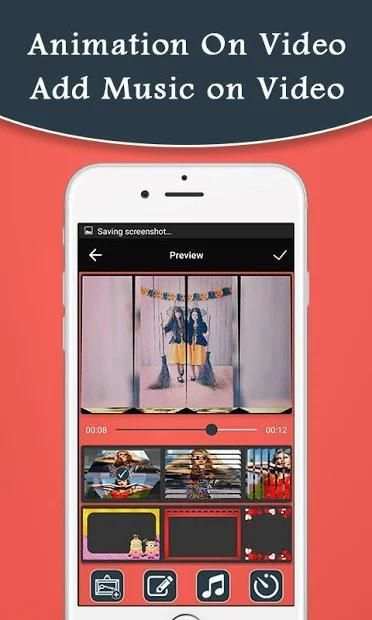 Photo To Video Maker With Music - Mini Movie Maker स्क्रीनशॉट 4