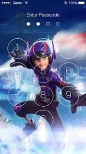 Big Hero 6 Lock Screen 7 تصوير الشاشة