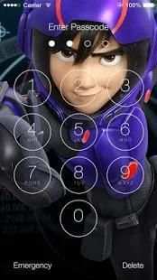 Big Hero 6 Lock Screen 6 تصوير الشاشة