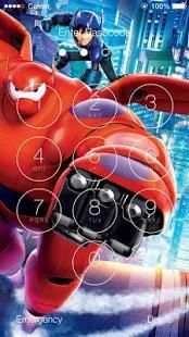 Big Hero 6 Lock Screen 2 تصوير الشاشة