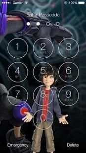 Big Hero 6 Lock Screen 1 تصوير الشاشة
