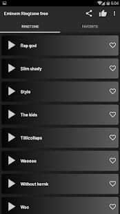 Eminem Ringtones free screenshot 2