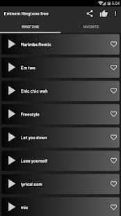 Eminem Ringtones free screenshot 5