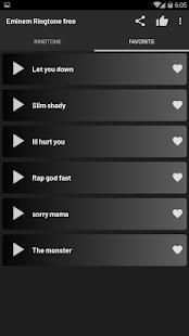 Eminem Ringtones free screenshot 4