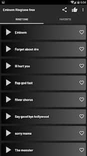 Eminem Ringtones free screenshot 1