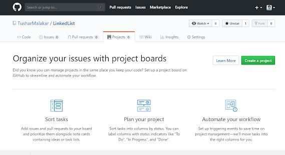 Android GitHub screenshot 1