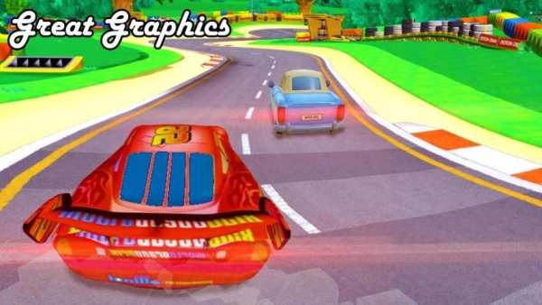 Fast Car McQueen Racing 3D screenshot 2