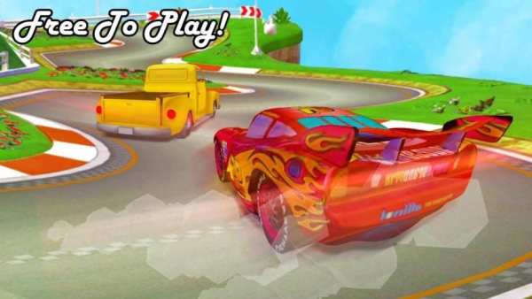 Fast Car McQueen Racing 3D screenshot 1