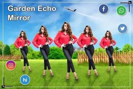 Mirror Magic: Garden Echo Mirror Effect स्क्रीनशॉट 1