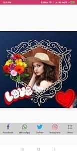Flower photo frame screenshot 2