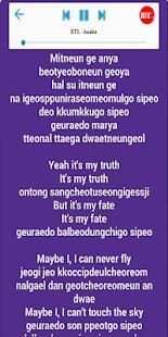 Karaoke Song BTS 2018 + Lyrics screenshot 2
