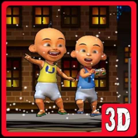 Temple Upin Car Ipin Run screenshot 4