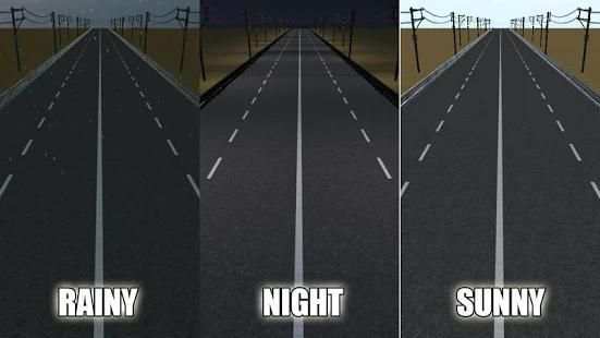 TRAFFIC RACING SIMULATOR 3D screenshot 1