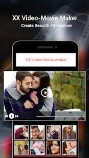 XX Video Maker - XX Photo Video Movie Maker स्क्रीनशॉट 3
