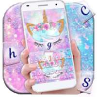 Keyboard Unicorn Galaxy