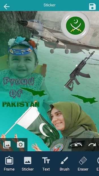 Pak Defence Day Photo Frames-Pak Army Photo Editor screenshot 1