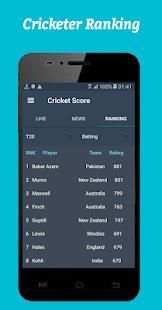 Cricket Zone - Live Score, Ranking & Sports News screenshot 4