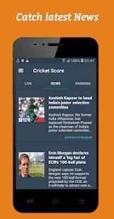 Cricket Zone - Live Score, Ranking & Sports News screenshot 5