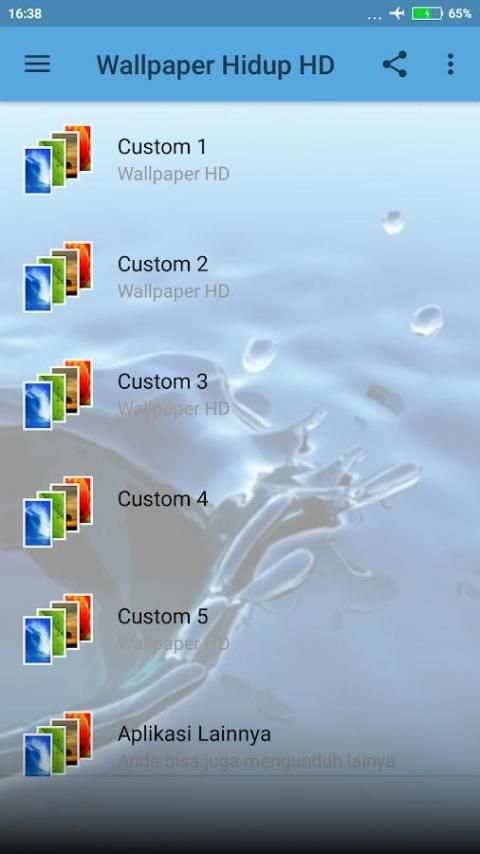 Wallpaper Hidup HD screenshot 1