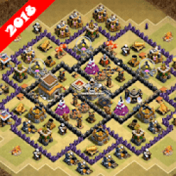 COC Maps - maps, xp calculator 2018 आइकन