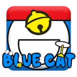 ikon Blue Cat Keyboard**Blue Cute Cat Keyboard