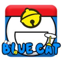 Blue Cat Keyboard**Blue Cute Cat Keyboard