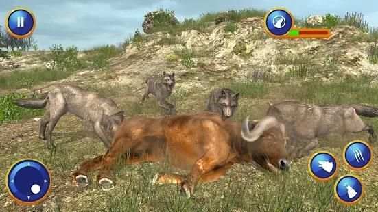Ultimate Wolf Family Simulator: Wildlife Games screenshot 1