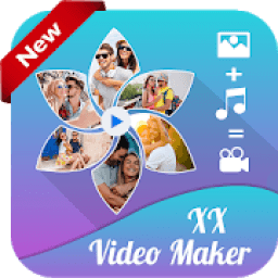 XX Movie Maker : XX Photo Video Maker आइकन