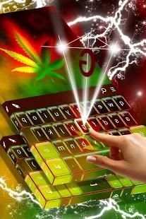 Rasta Theme Keyboard screenshot 3
