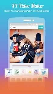 XX Movie Maker : XX Photo Video Maker screenshot 1