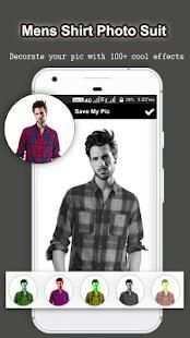 Man Shirt Photo Editor screenshot 1