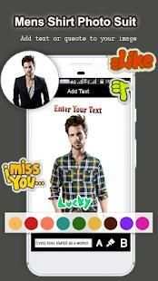 Man Shirt Photo Editor screenshot 2