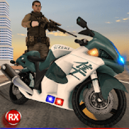 Police Motorcycle Secret Agent आइकन