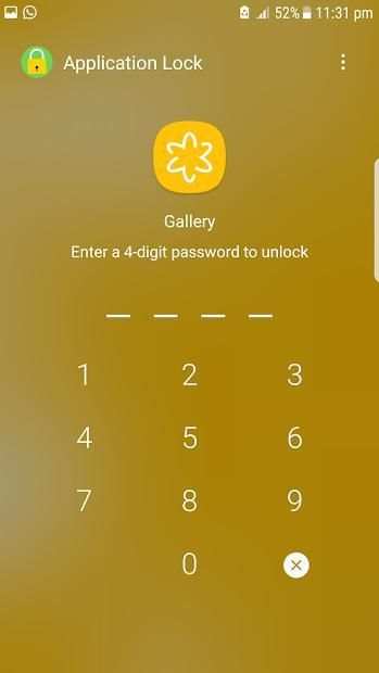 Application Lock स्क्रीनशॉट 1