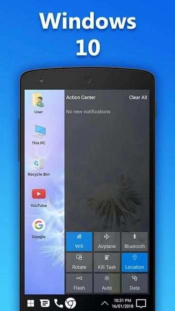 Windows 10 Computer Launcher For Android screenshot 2