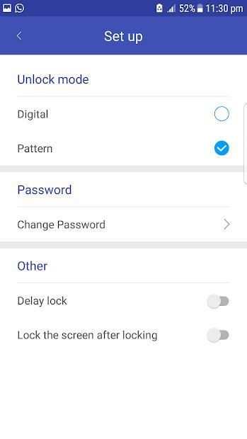 Application Lock स्क्रीनशॉट 4