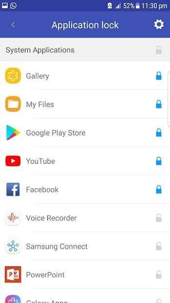 Application Lock स्क्रीनशॉट 3