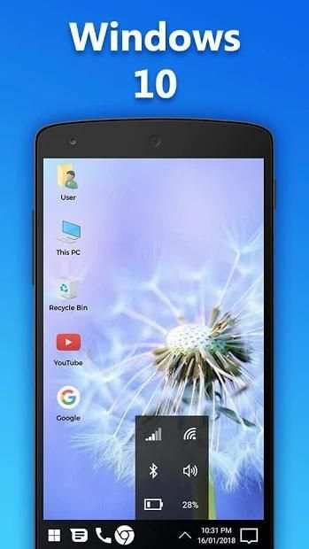 Windows 10 Computer Launcher For Android screenshot 1