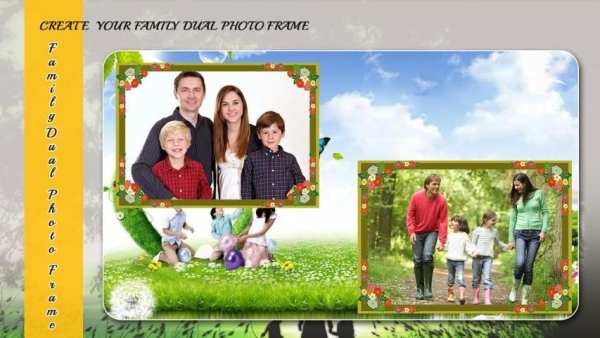 Family Dual Photo Frame screenshot 2