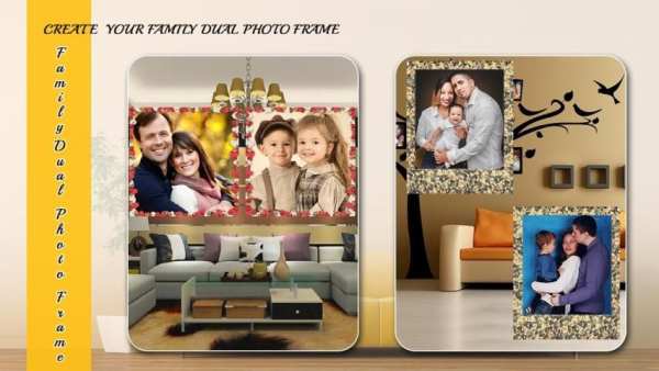 Family Dual Photo Frame screenshot 1